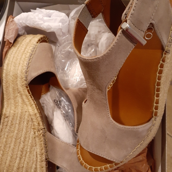 Franco Sarto Leather Espadrille - Picture 8 of 8